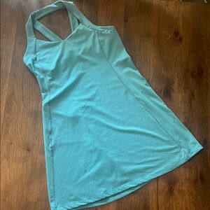 Title Nine Aqua Blue Athletic Tank Dress